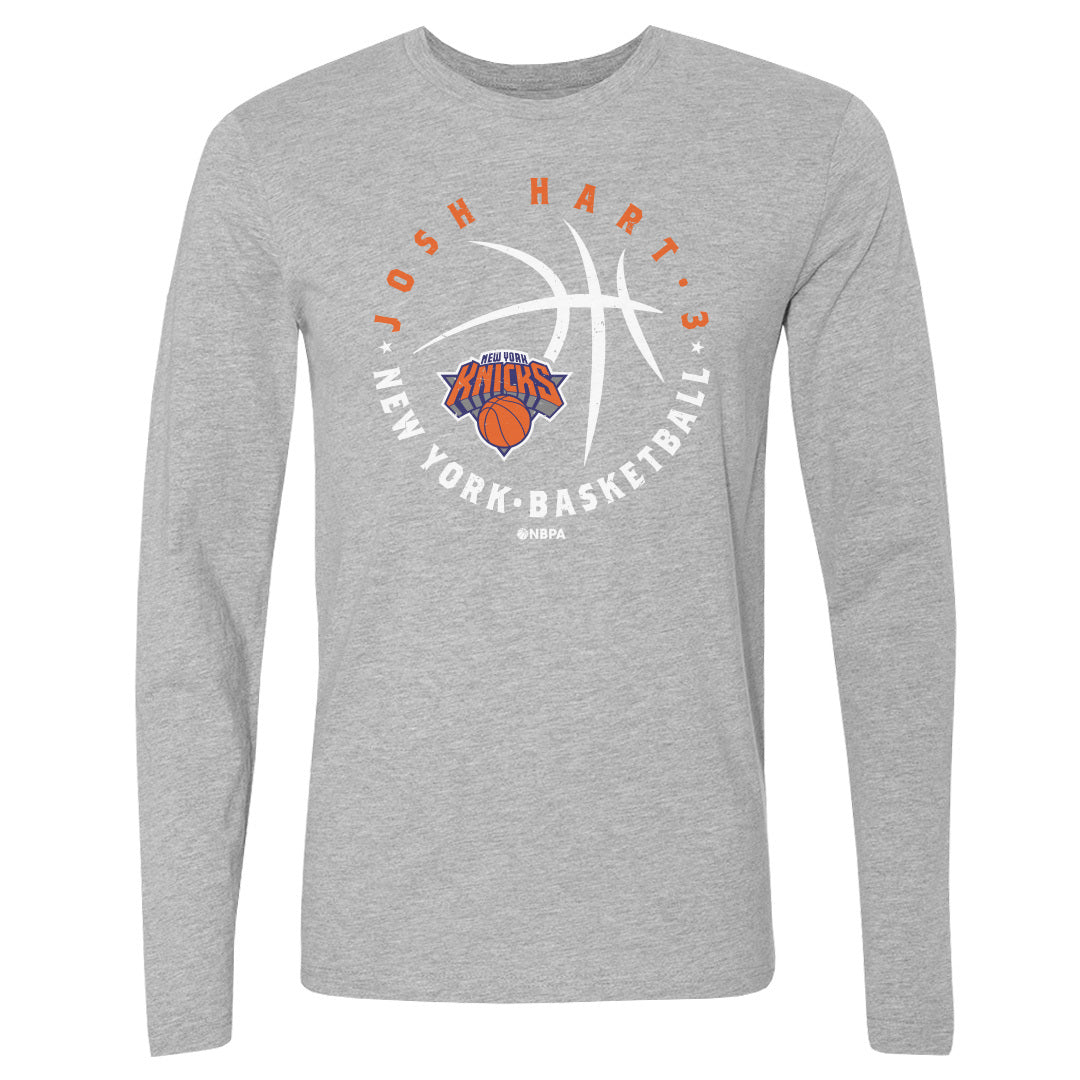 Josh Hart New York Knicks Player Ball WHT