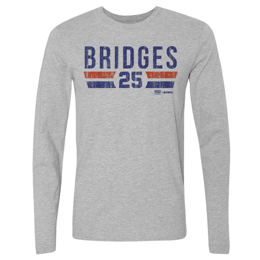 Mikal Bridges New York Knicks Font