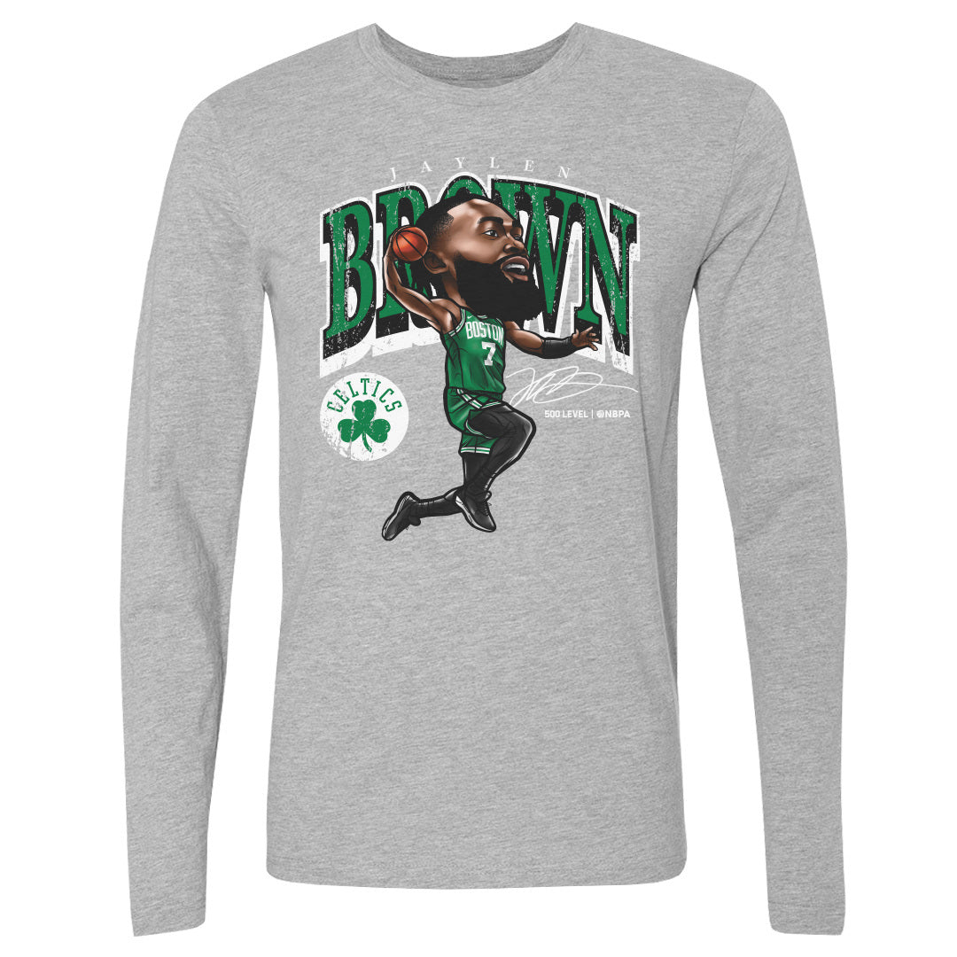 Jaylen Brown Boston Celtics Cartoon WHT