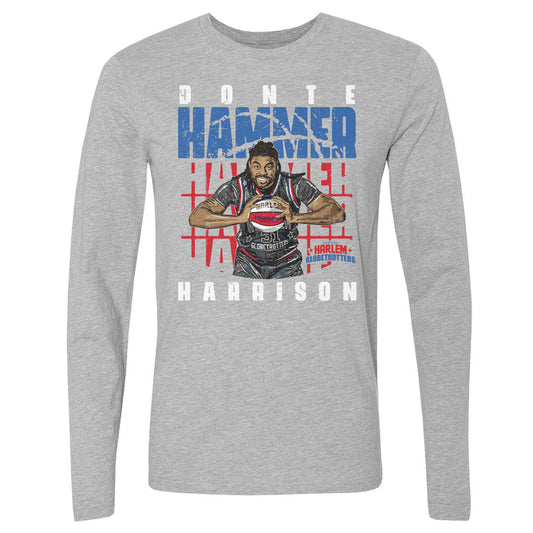 Hammer Harrison Harlem Globetrotters Pose WHT