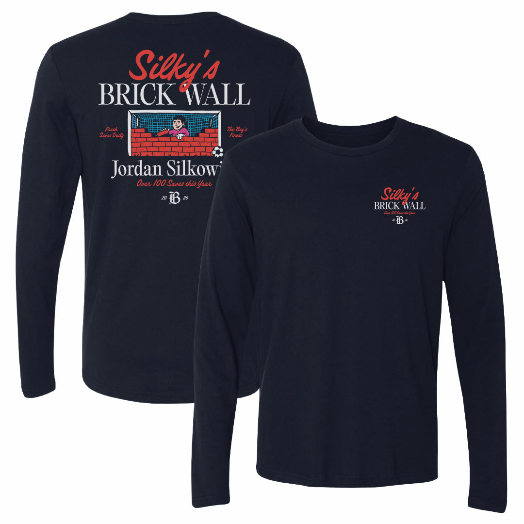 Jordan Silkowitz Bay FC Brick Wall F&B WHT