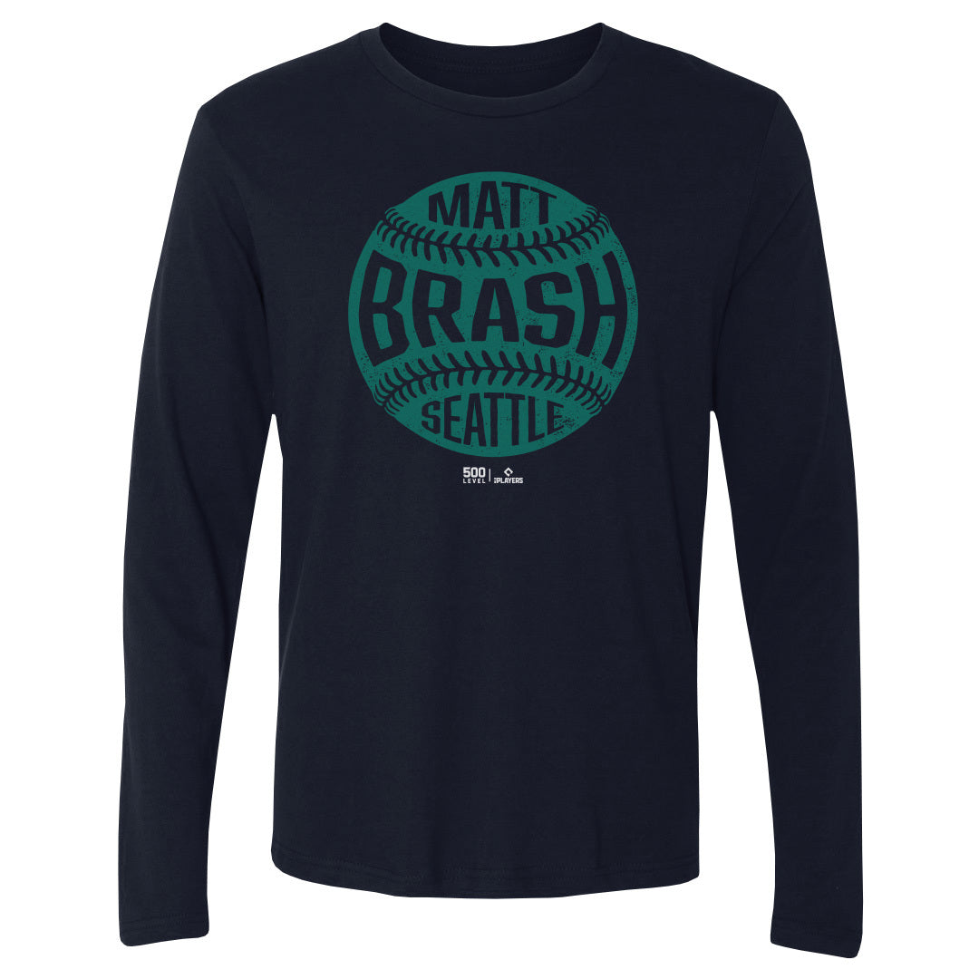 Matt Brash Seattle Vintage Baseball WHT