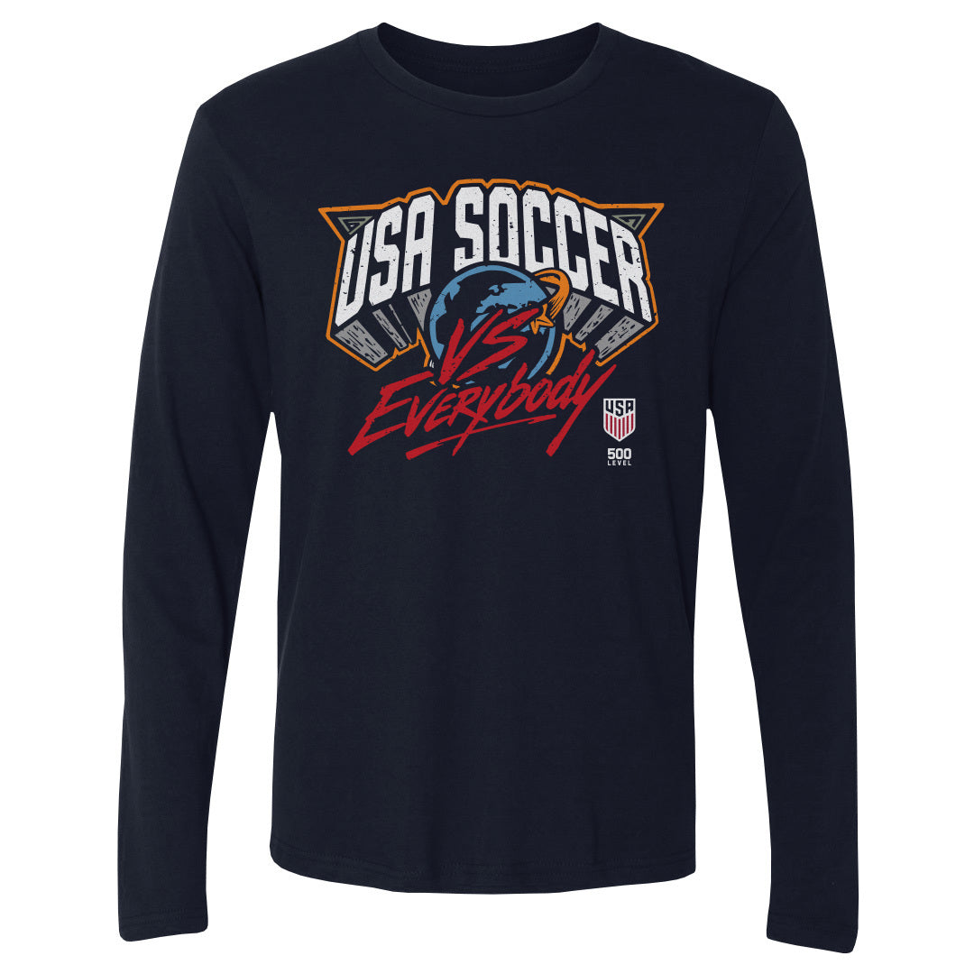 U.S. Soccer Vs. Everybody Graphic WHT