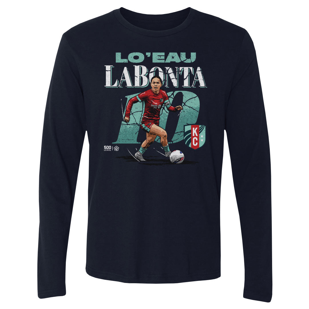 Lo'eau LaBonta Kansas City Current Cracked Number WHT