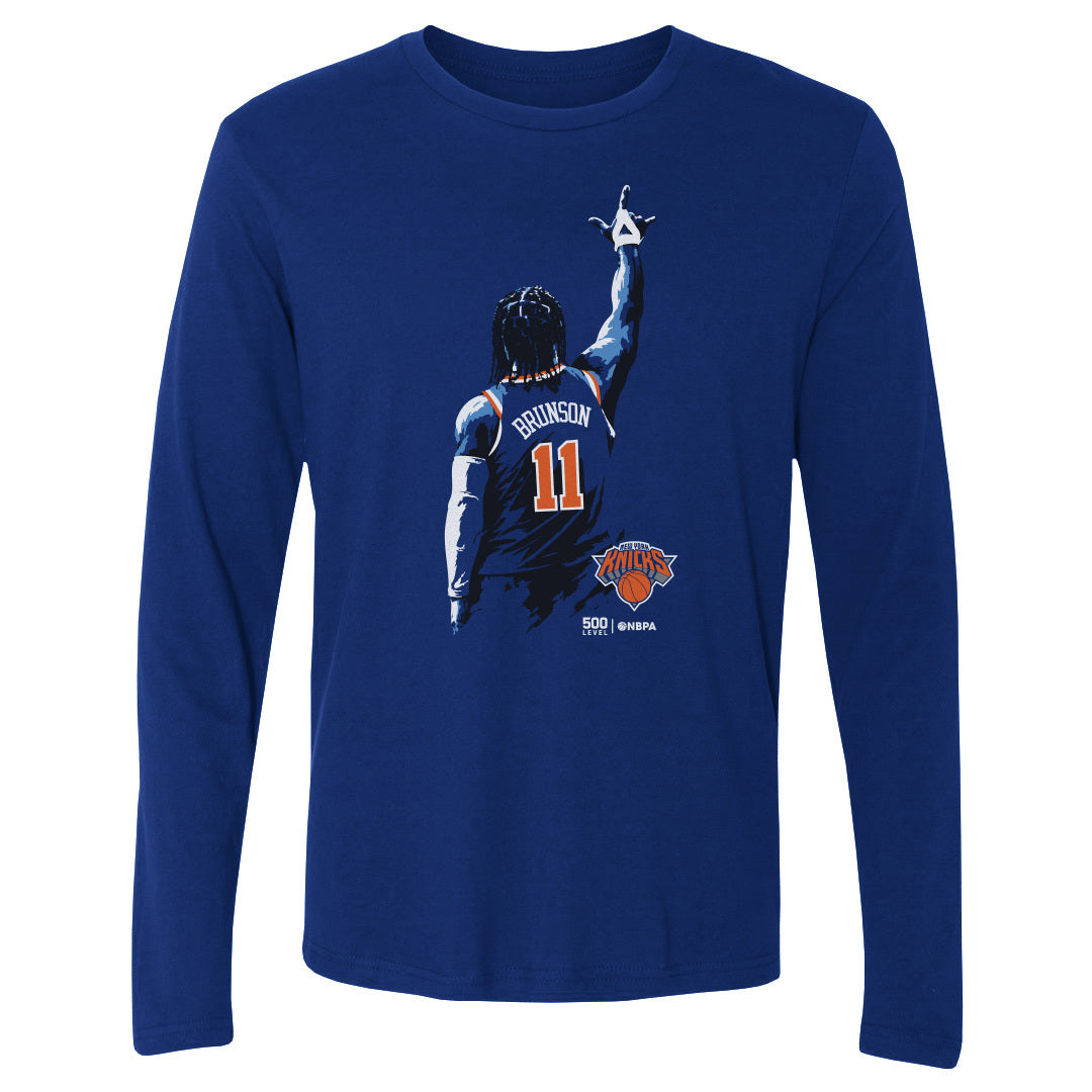 Jalen Brunson New York Knicks Fade WHT