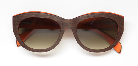 Gold & Wood Alifa Sunglasses