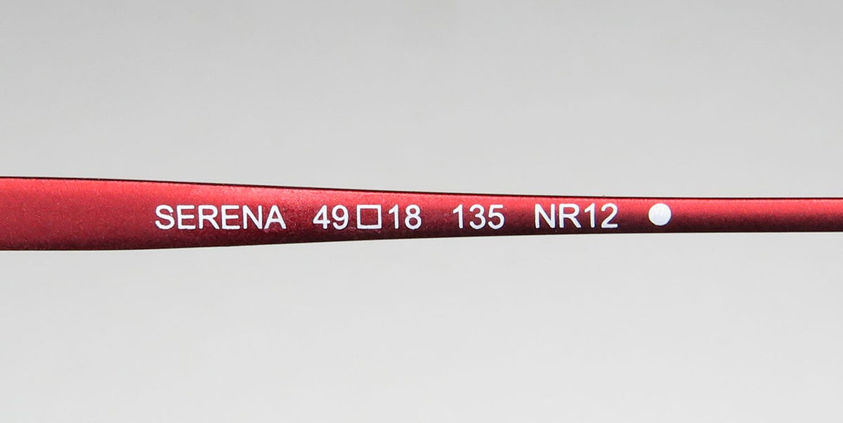 Morel Red Serena 90017c Eyeglasses