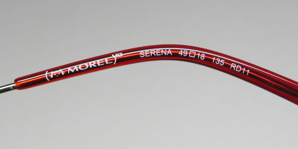 Morel Red Serena 90017c Eyeglasses