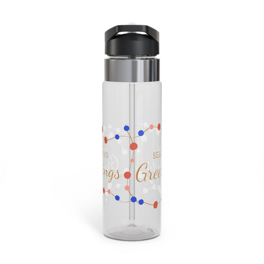 Season's Greetings With Strings Of Colored Christmas Holiday Lights Kensington Tritan™ Sport Bottle, 20oz