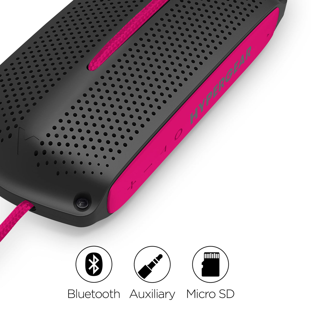 HyperGear Wave Water Resistant Wireless Speaker with Extended Battery Life