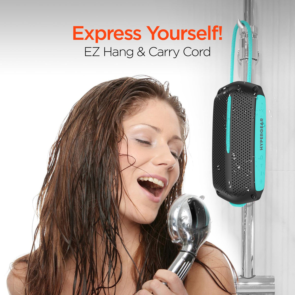 HyperGear Wave Water Resistant Wireless Speaker with Extended Battery Life