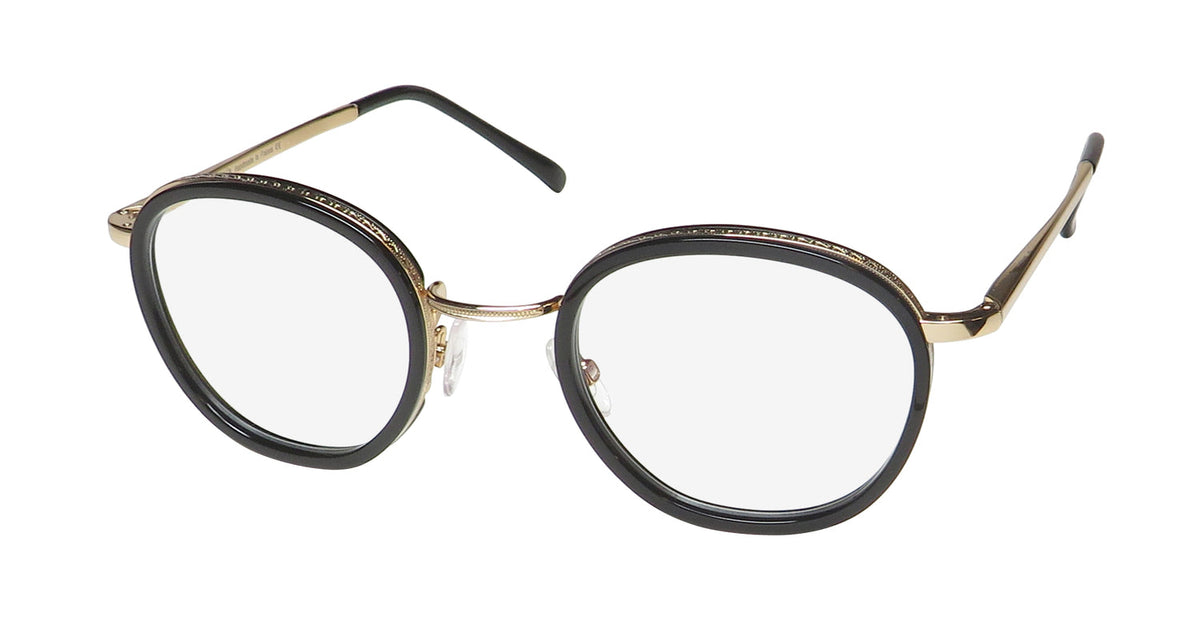 Harry Lary's Navy Eyeglasses
