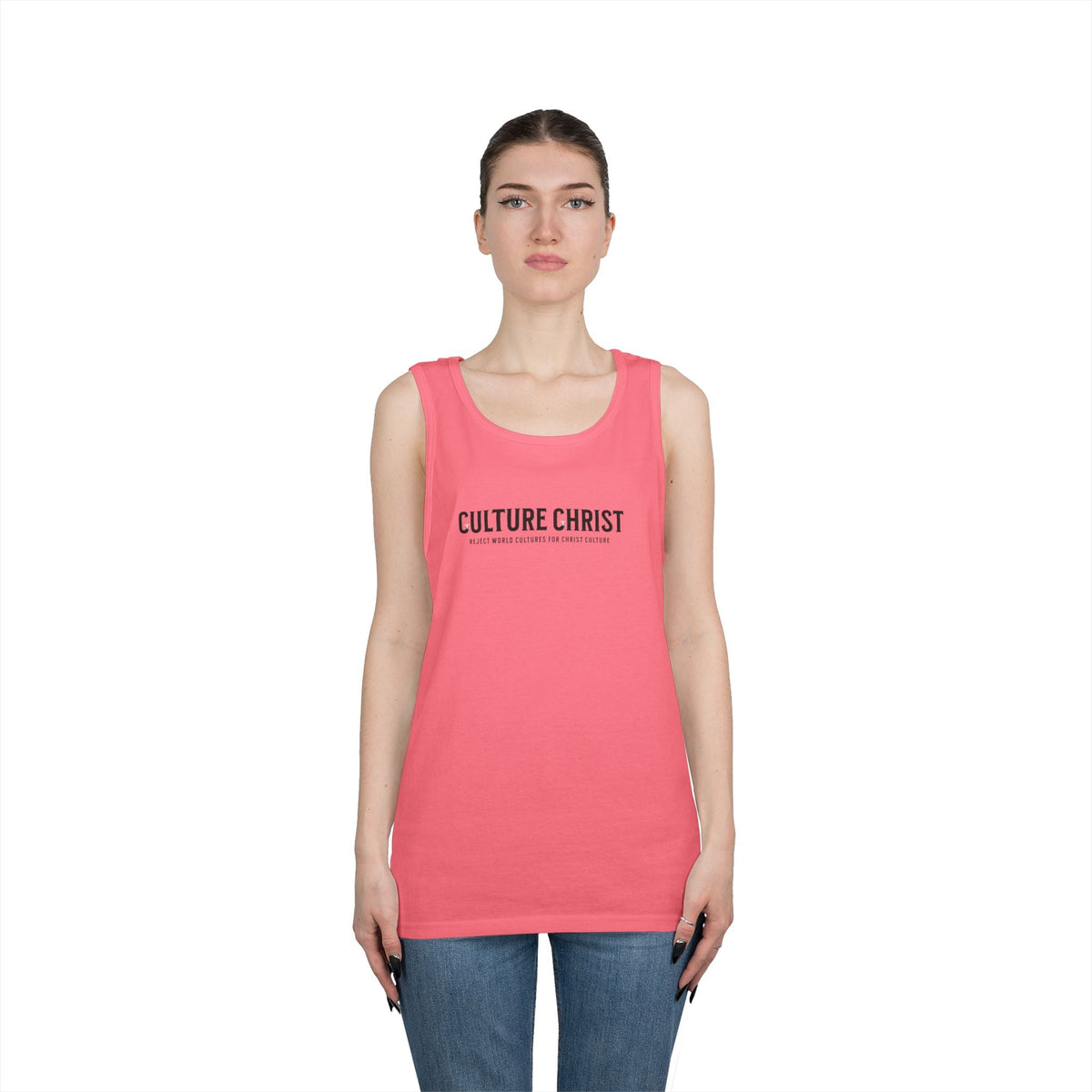 Culture Christ Tank Top — Christian Faith Graphic Tank