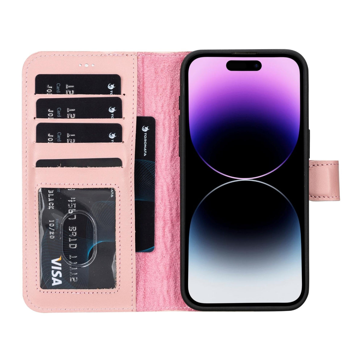 Casper iPhone 14 Series Detachable Leather Wallet Case