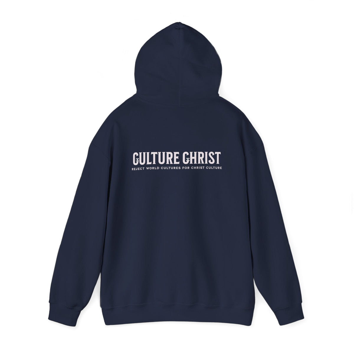 Culture Christ Hoodie — Wear Your Faith Back-Print Pullover