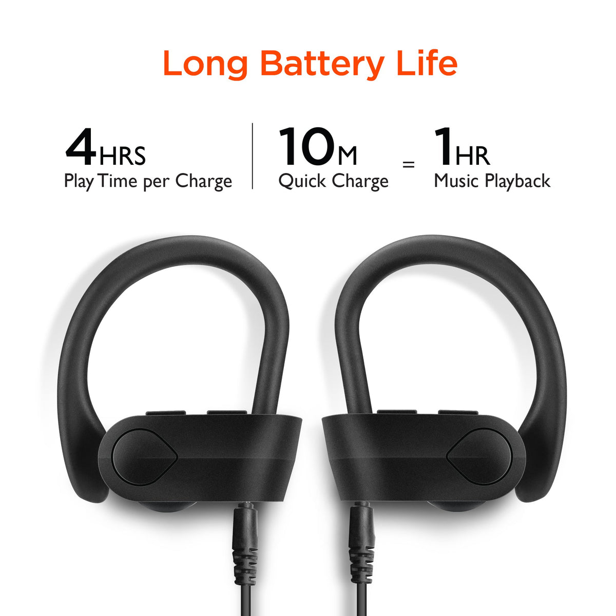 HyperGear Sport X2 True Wireless Earbuds with 4 Hours of Playtime per Charge
