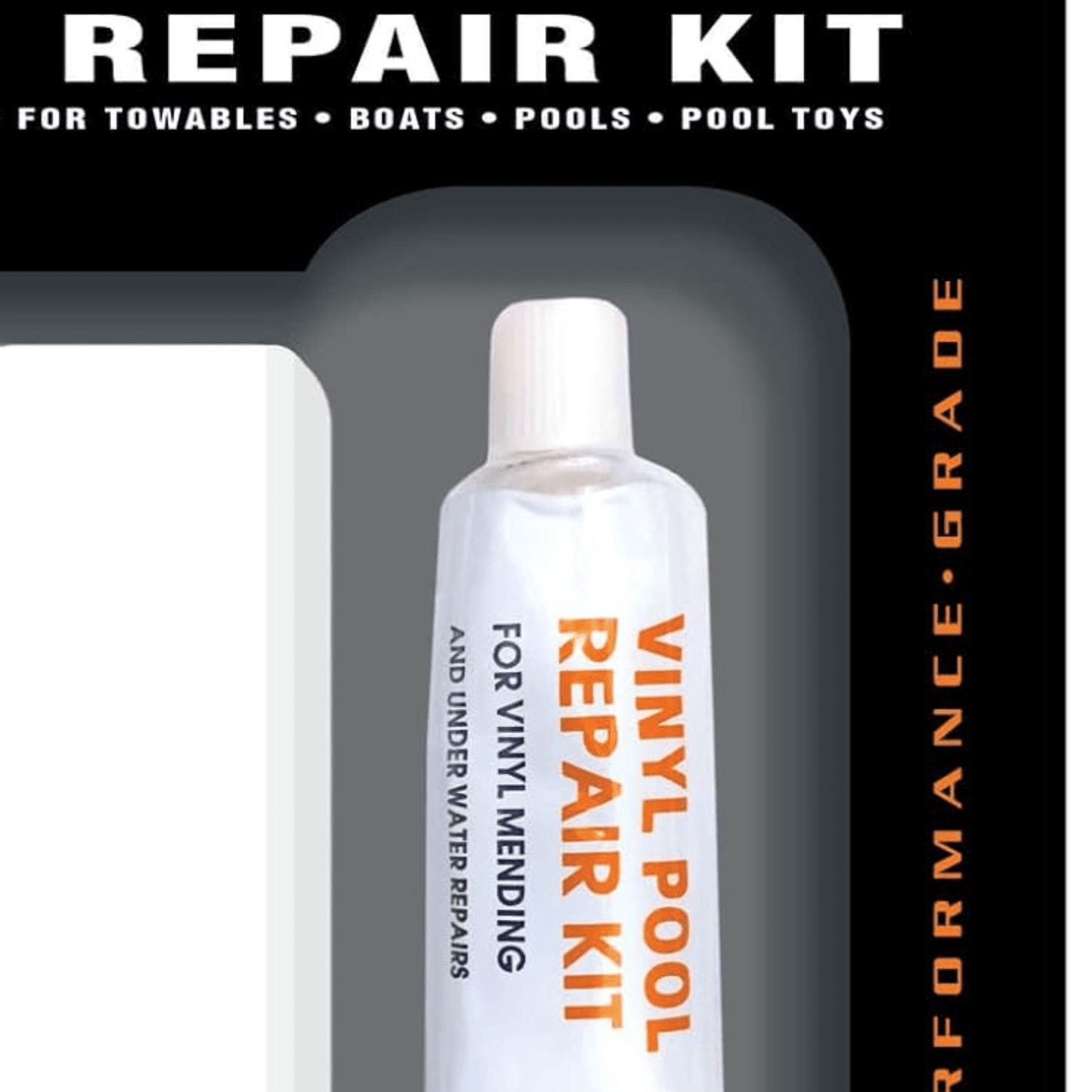 WOW Watersports Vinyl PVC Repair Kit For Boating Tubes Air Mattresses Inflatable Rafts