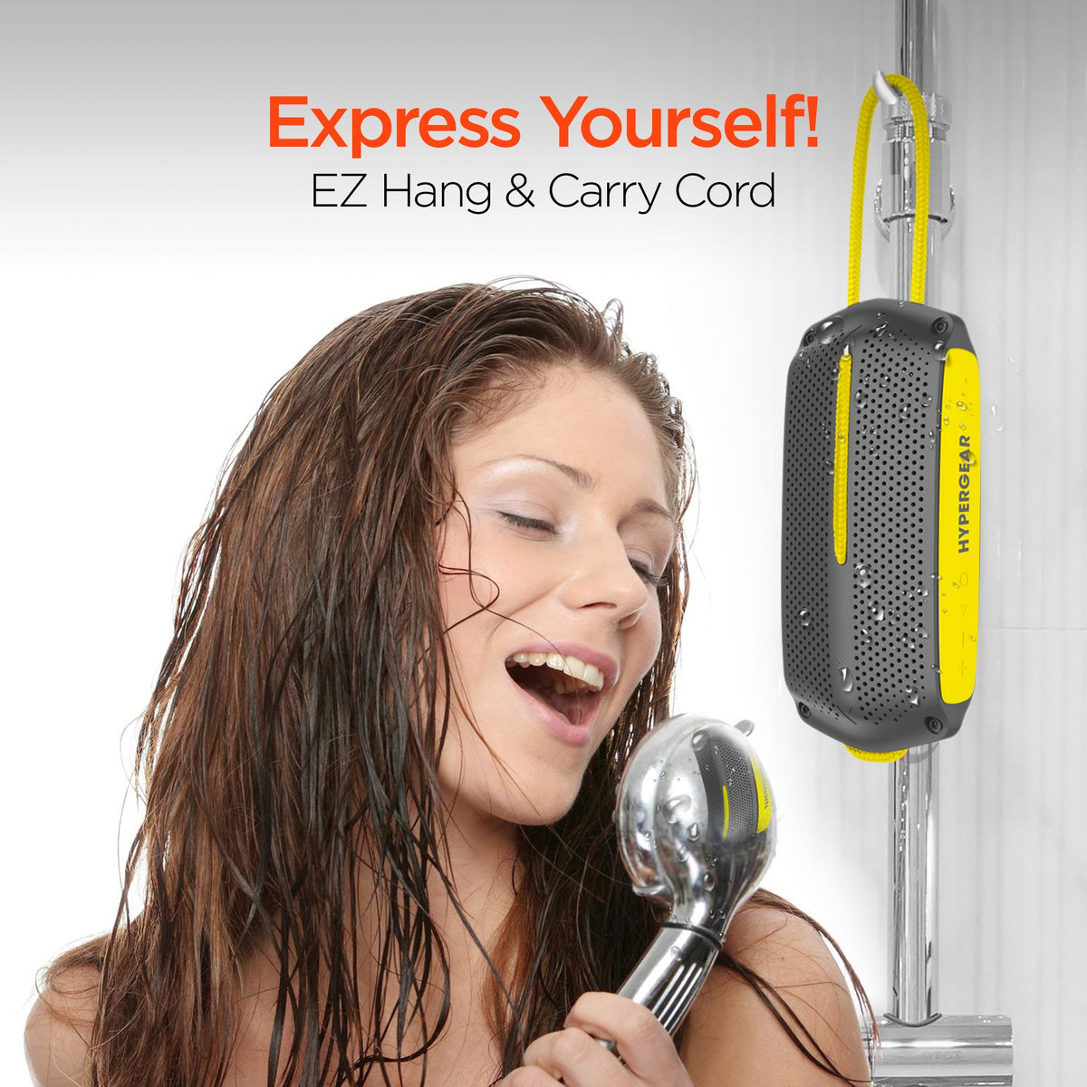 HyperGear Wave Water Resistant Wireless Speaker with Extended Battery Life