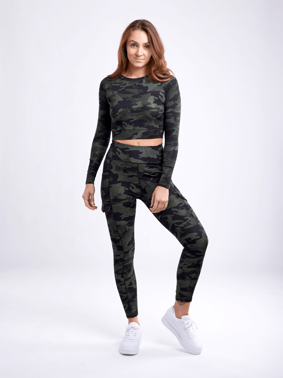 JupiterGear High-Waisted Leggings with Side Cargo Pockets