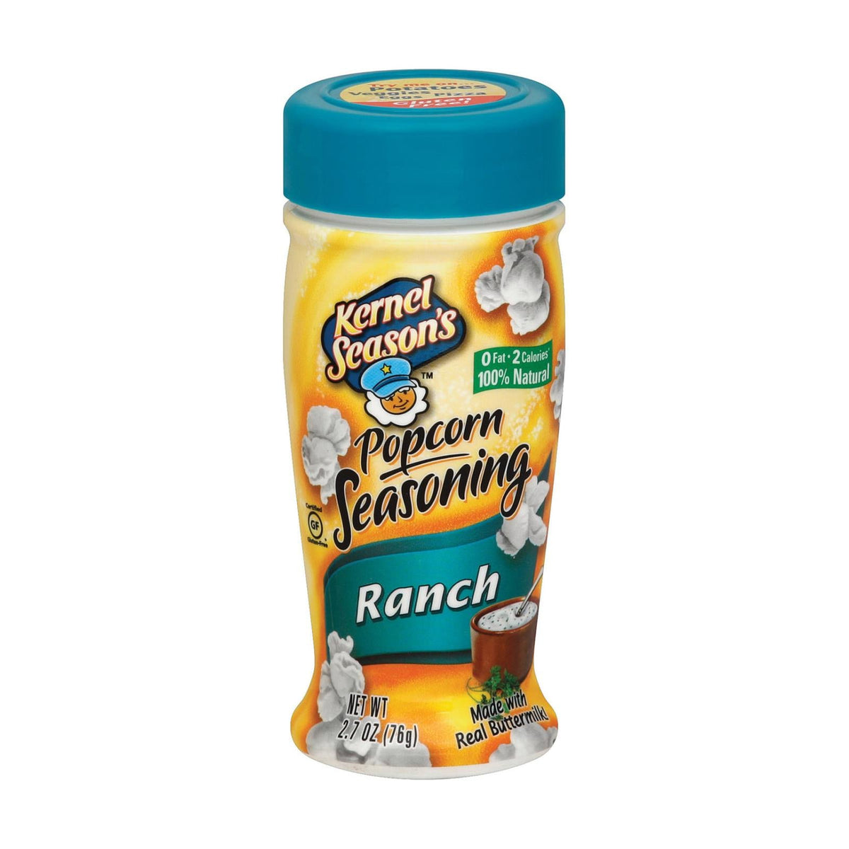 Ranch Popcorn Seasoning - Case of 6 - 2.7 oz