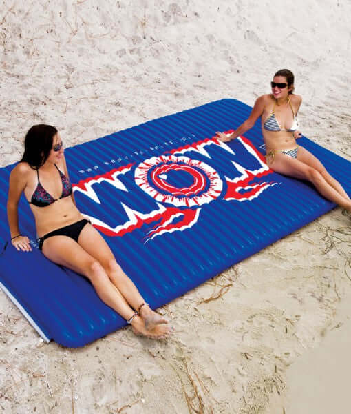 WOW Sports Floating Pool and Lake Water Walkway and Lounge - Green (12-2060)
