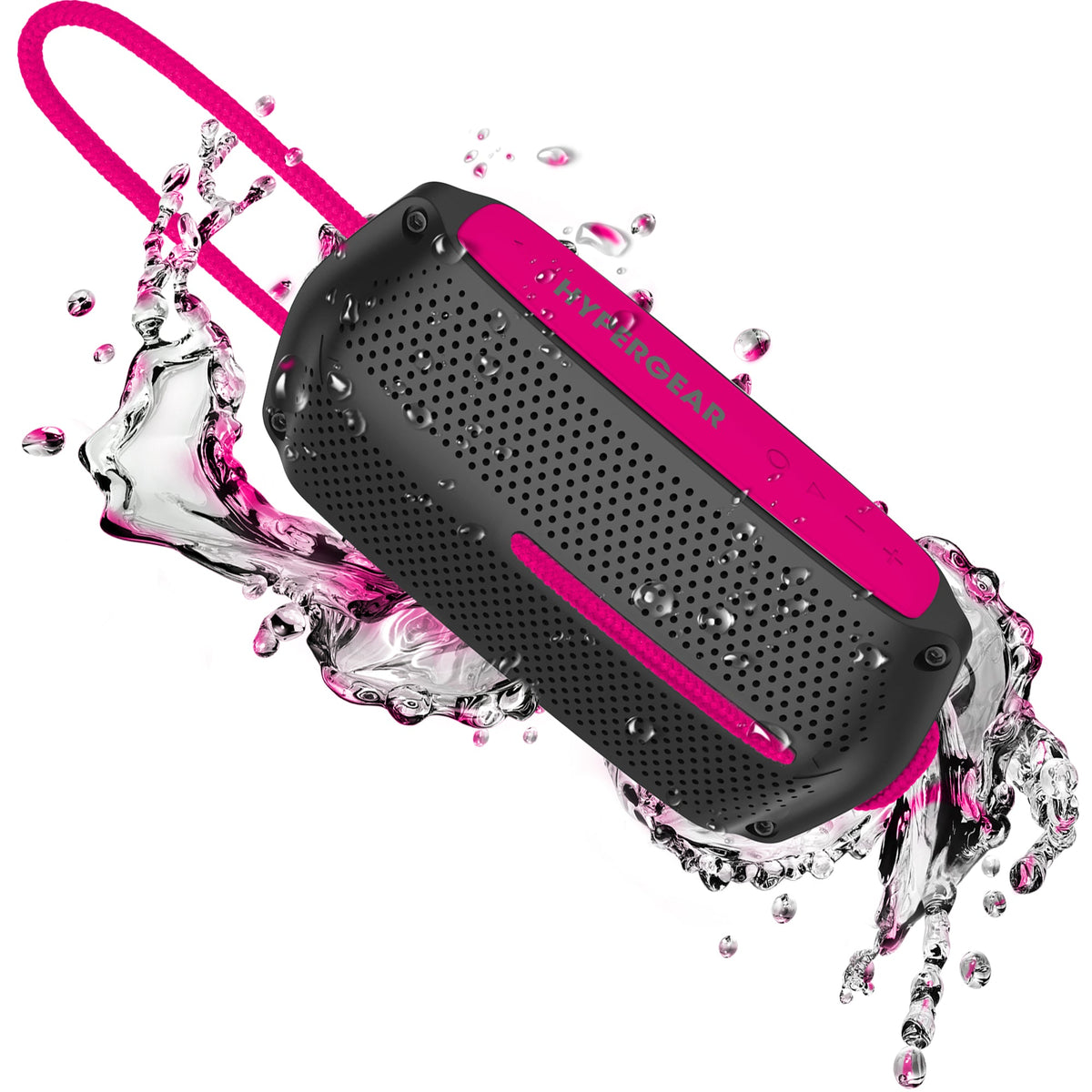 HyperGear Wave Water Resistant Wireless Speaker with Extended Battery Life