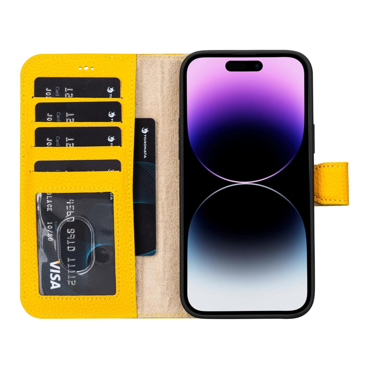 Casper iPhone 14 Series Detachable Leather Wallet Case