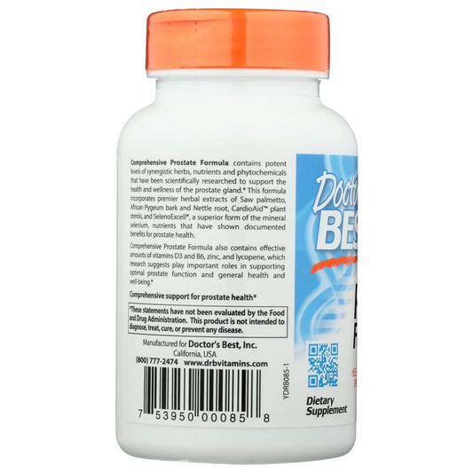 Comprehensive Prostate Formula - Supports Prostate Wellness 120 vc