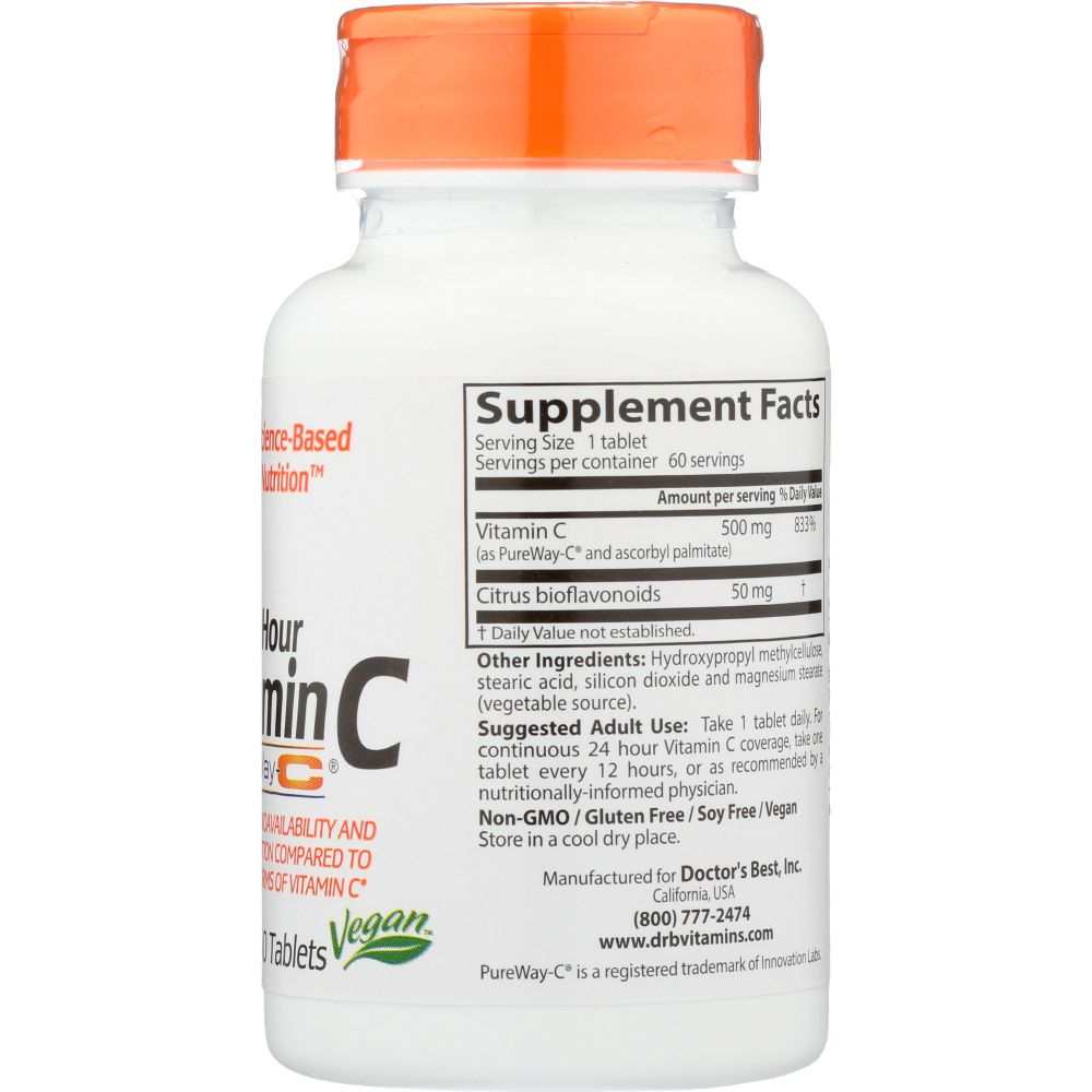 Doctor's Best Vtmn C Sustained Release - Superior Vitamin C Absorption