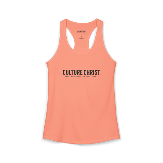 Women's Ideal Racerback Tank, wear your faith