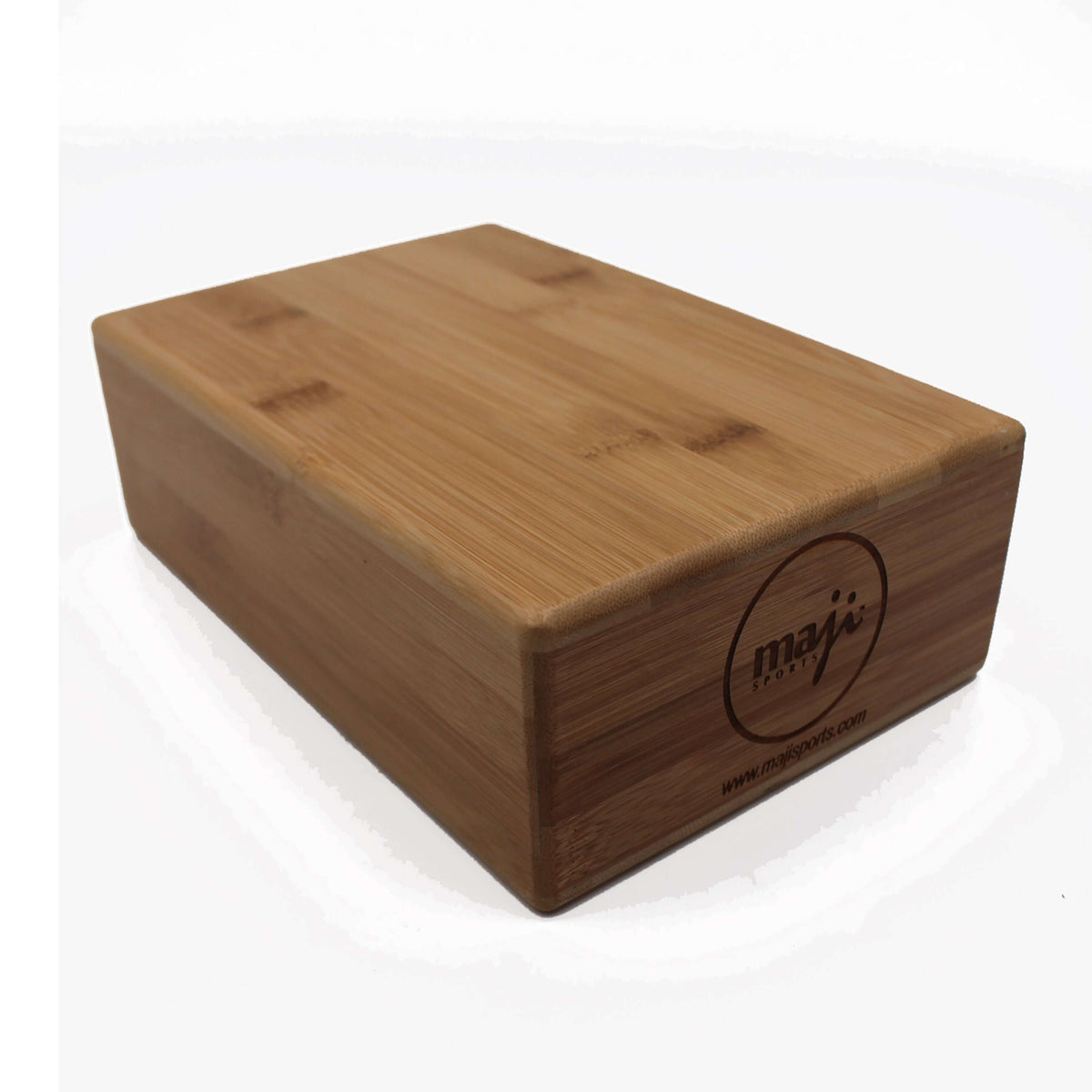 Carbonized Bamboo Yoga Block