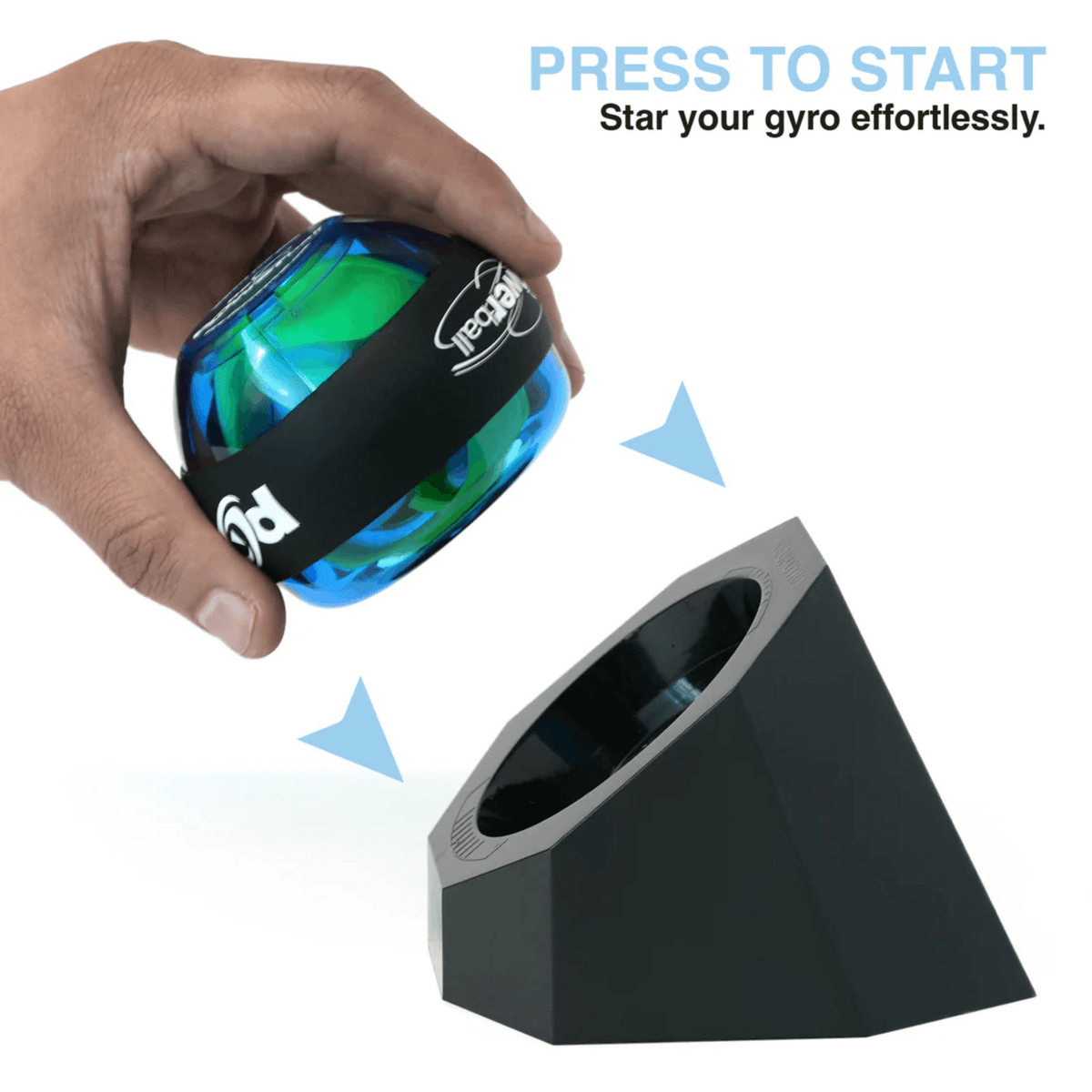 DFX Powerball Platinum Edition Resistance Trainer with Powerdock