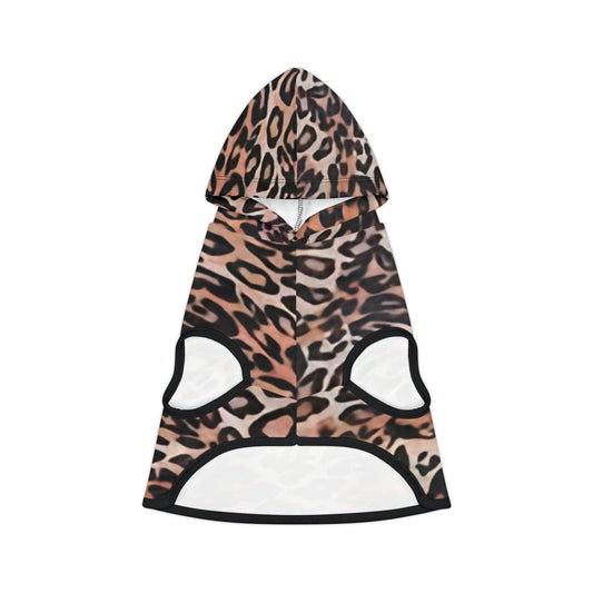 Leopard Print Pet Hoodie