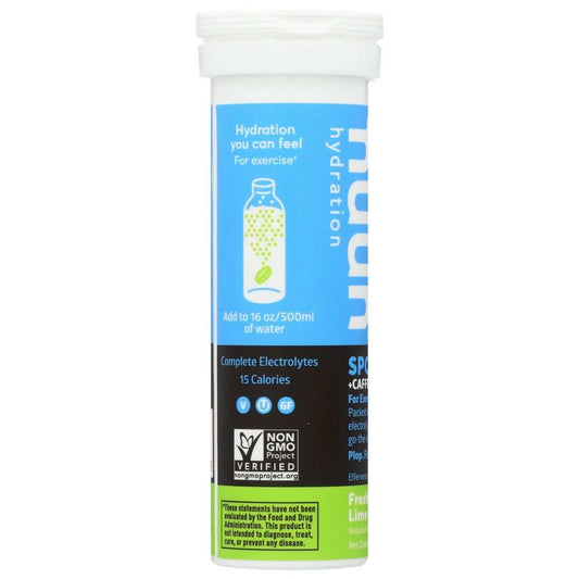 Nuun Sport Fresh Lime Electrolyte Drink Tablets-Optimal Hydration 10tb
