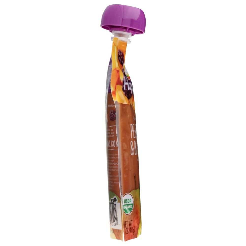 HAPPY BABY S2 Pear Squash Blackberry Organic - Delicious Baby Food 4oz