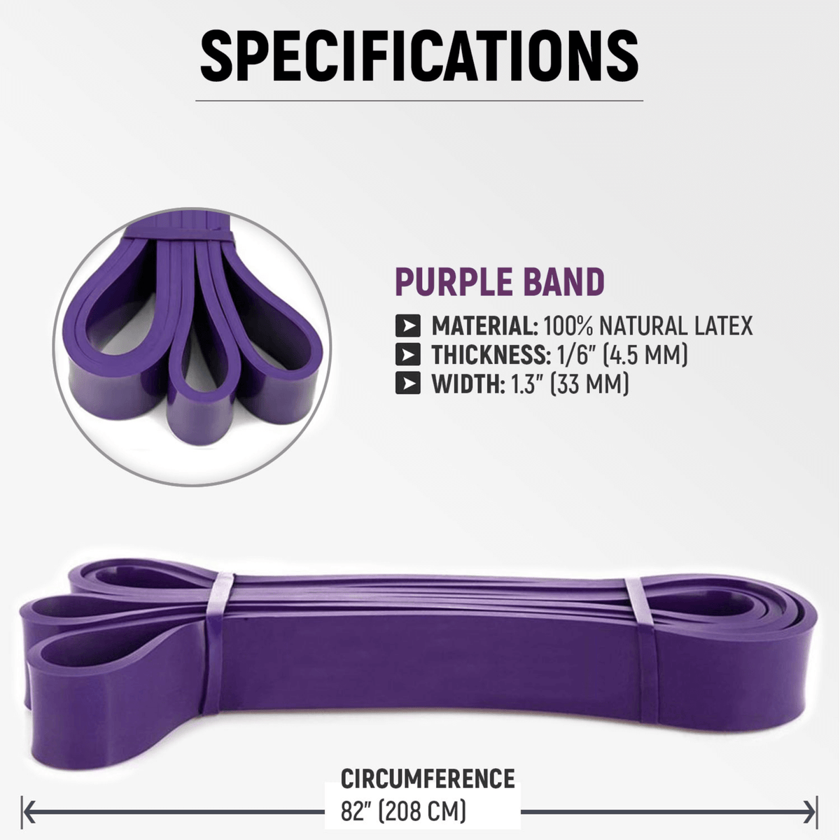 XGear Fitness XG-PRO Heavy Duty Exercise Resistance Bands