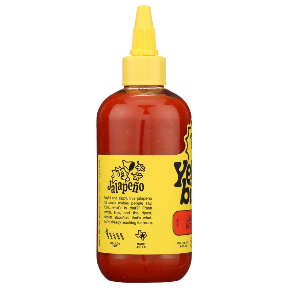 YELLOWBIRD SAUCE: Jalapeno Chili Sauce, 9.8 oz