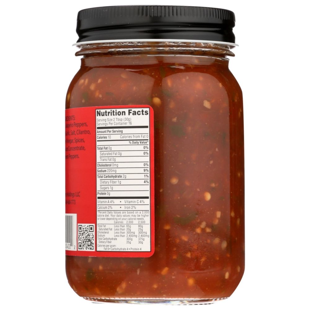 MATEO'S: Gourmet Hot Salsa, 16 Oz