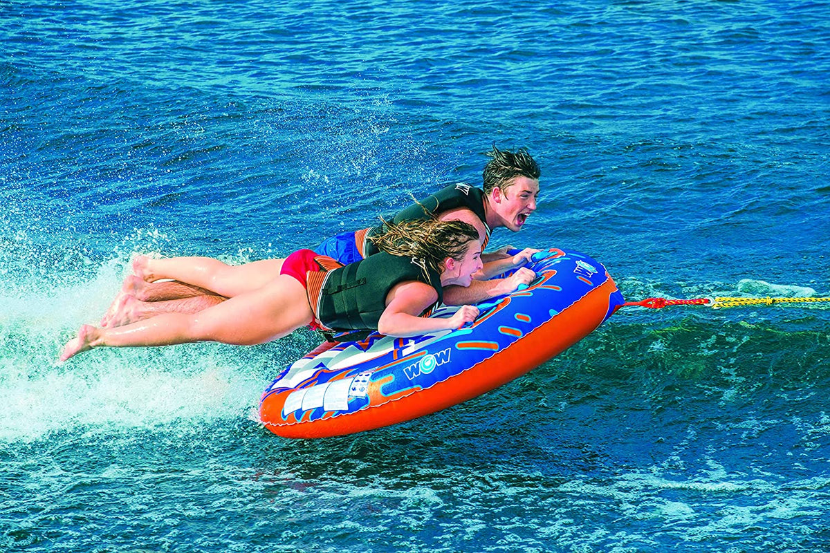WOW Watersports Nova 2 Person 2P Towable Deck Tube