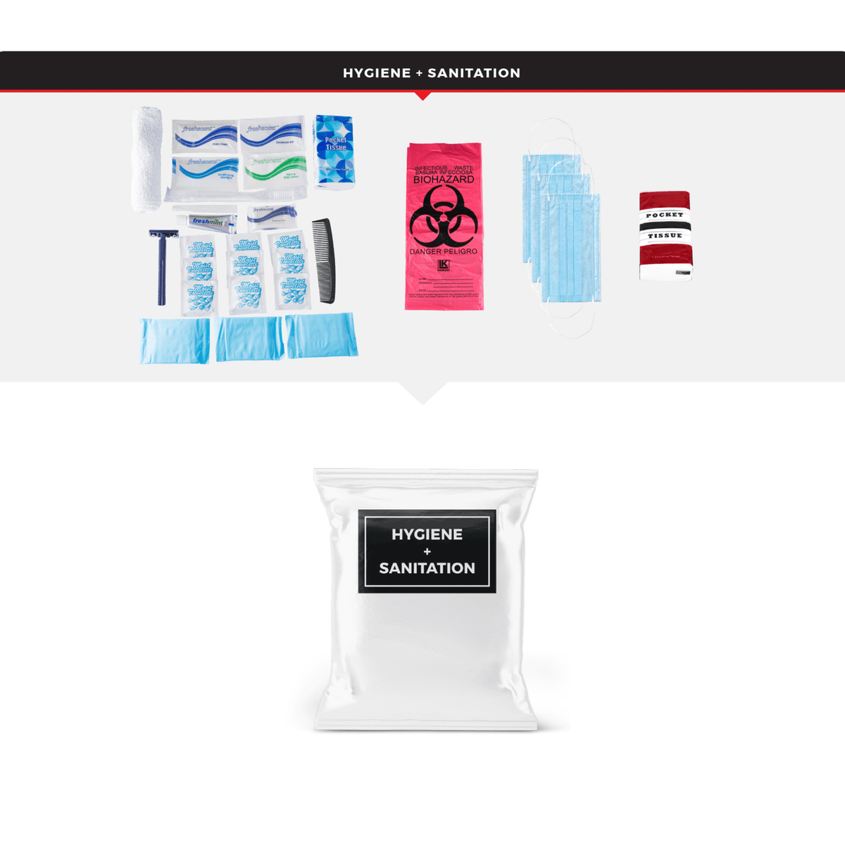 WSK Elite 72-Hour Emergency Evacuation Survival Rolling Bag