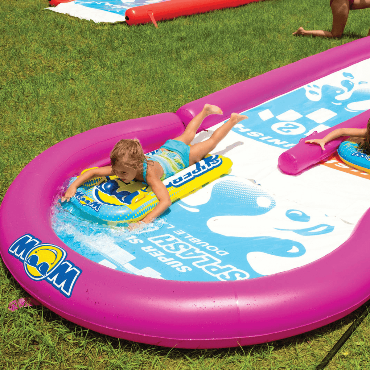 WOW Watersports Pool End for the Giant Backyard Double Lane Lawn Slide