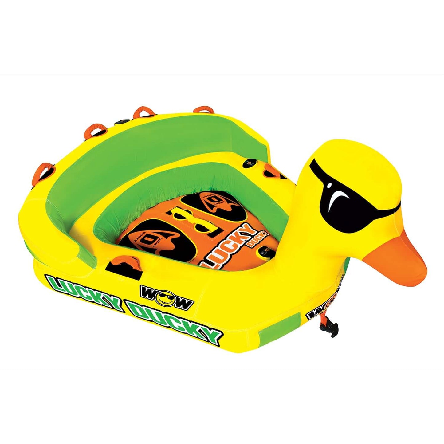 WOW Sports Lucky Ducky 2P Towable (19-1040)