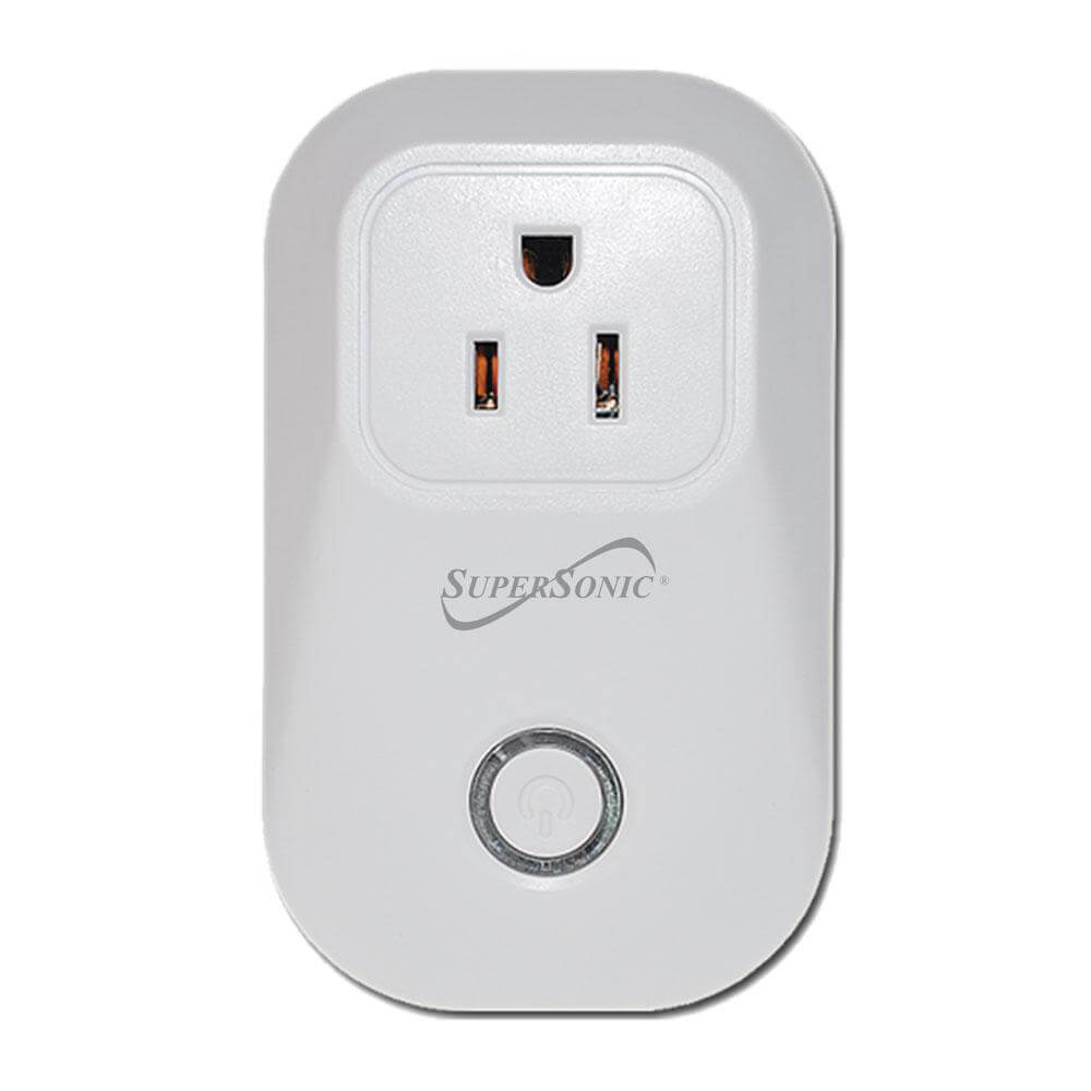 Supersonic 3-Pc. Smart Home Starter Kit with WiFi enabled: HD Camera, Plug, and Bulb