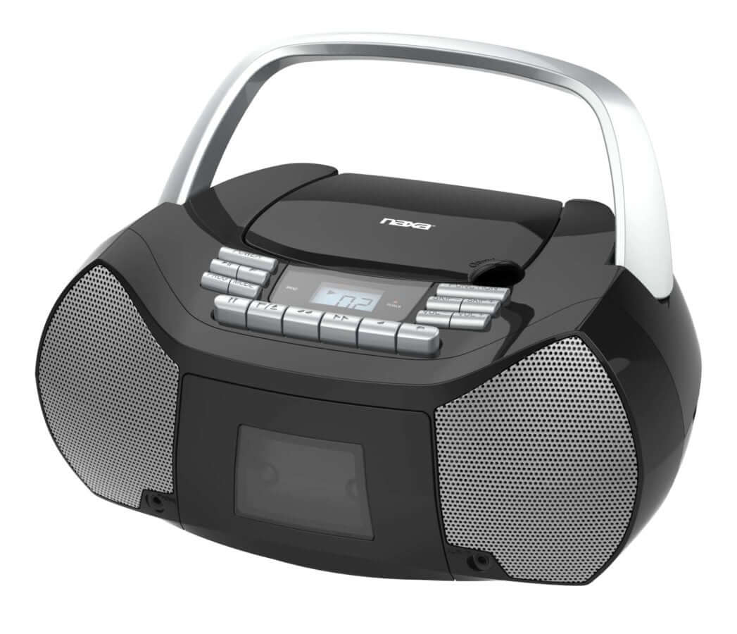 Naxa Portable CD/Cassette Boombox