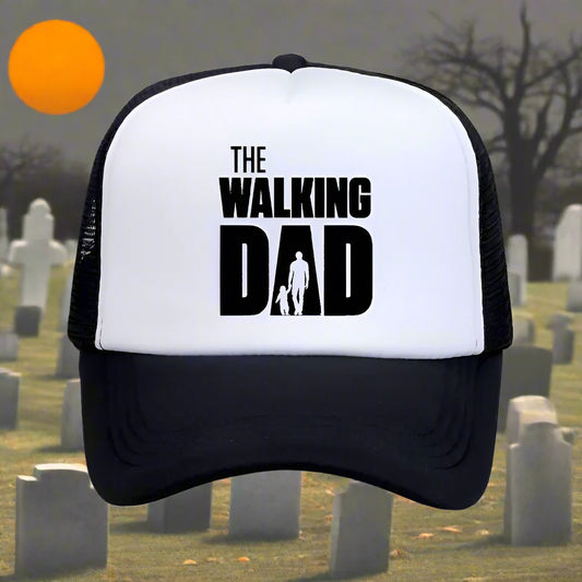 The Walking Dad Funny Fathers Day Trucker Hat Adjustable Summer Baseball Cap