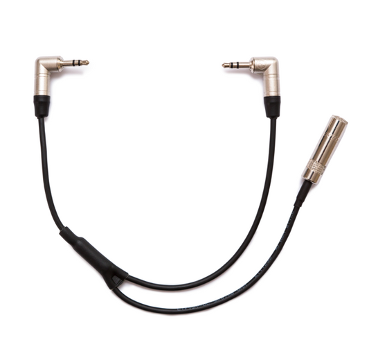 Tentacle Sync C15 Tentacle 3.5mm Mini-Jack Microphone Y-Cable 12"