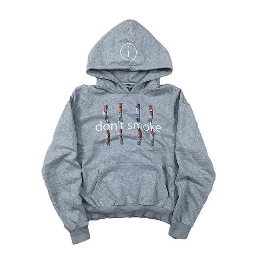 π₯ Y2K Smoke Signal Campaign Hoodie β Retro Grey Streetwear for Men & Women Who Live Loud and Dress Louder
