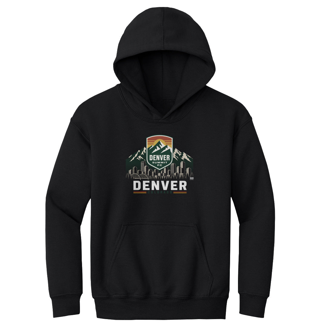 Denver Summit FC Skyline Logo WHT