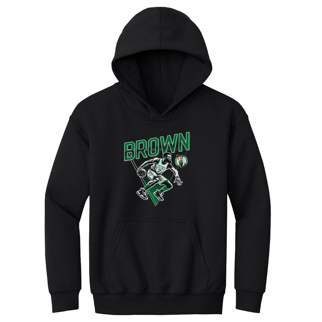 Jaylen Brown Boston Celtics Triangle WHT