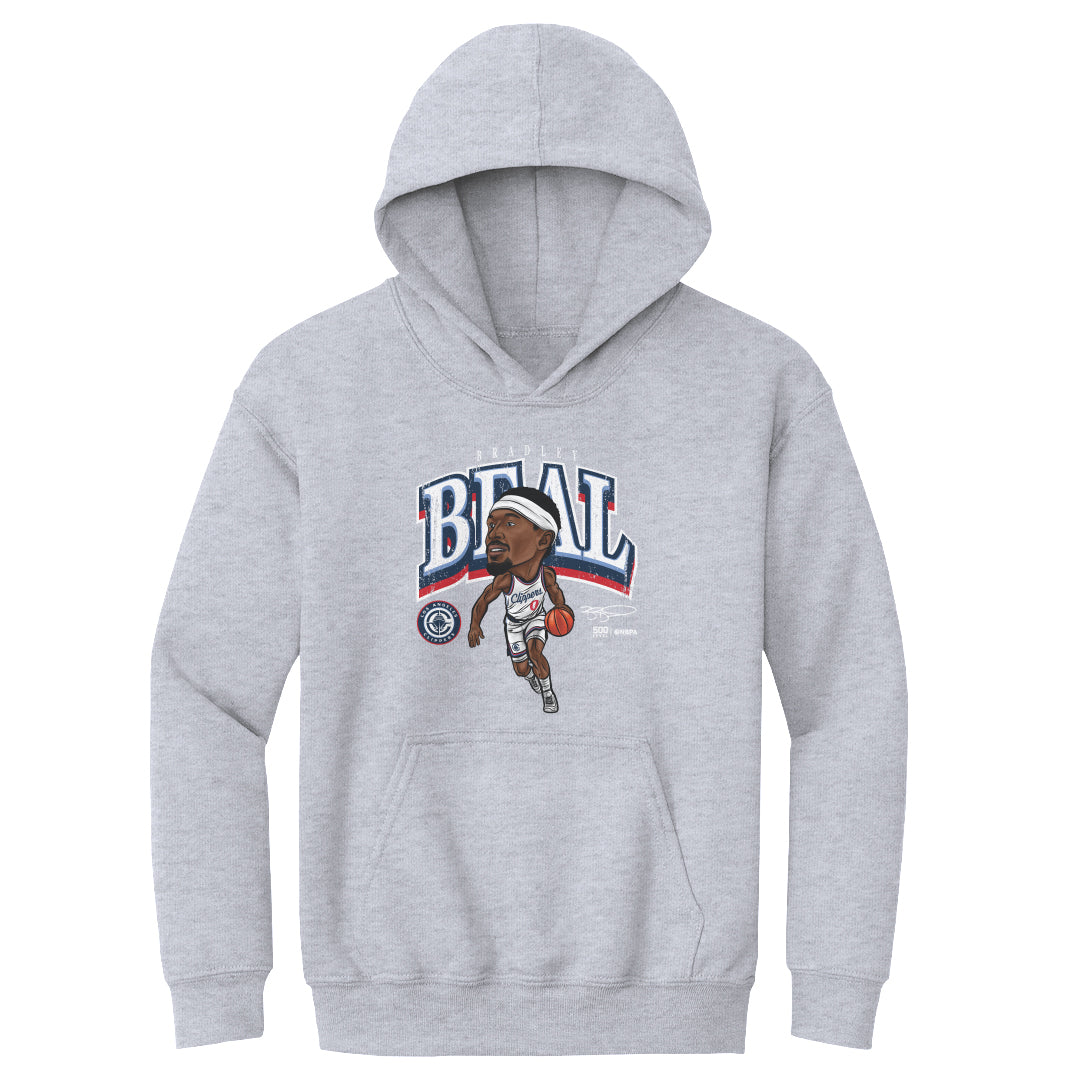 Bradley Beal Los Angeles Clippers Cartoon WHT